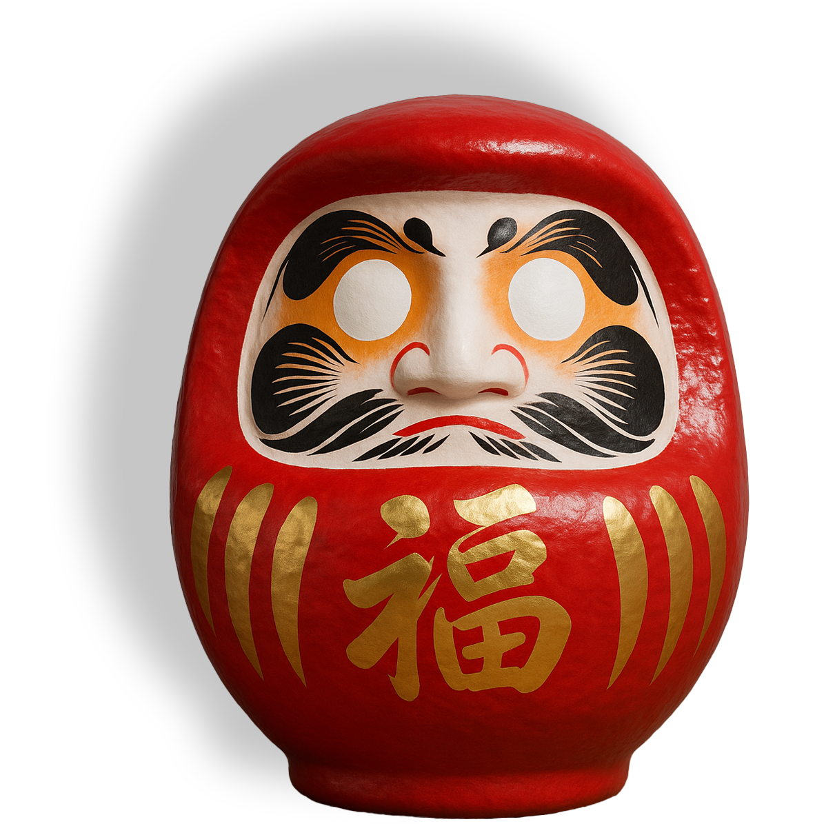 Roter Daruma – Glück und Erfolg